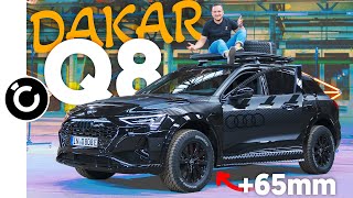 Audi Q8 etron Dakar  Offroad Stromer oder nur Optik Paket [upl. by Amorita100]