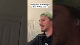 companies that change their profile pic for pride month shorts comedy funny [upl. by Kory]