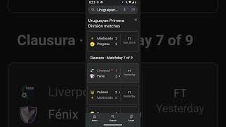 Uruguayan Primera Division Football Scores uruguayanprimeradivision [upl. by Ansilma]