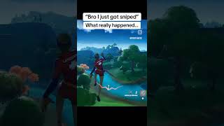 Snipers need to be nerfed smh😕😭 fortnite fortnitememes trending chapter2remix gaming snipers [upl. by Asecnarf]