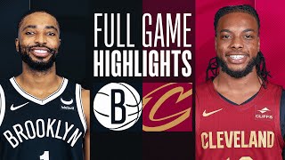 NETS at CAVALIERS  FULL GAME HIGHLIGHTS  March 10 2024 [upl. by Anatsirhc]