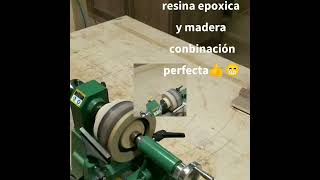 resina epoxica y madera torneada [upl. by Ron]