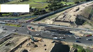 Mordialloc Freeway Governor Road Beam Lift [upl. by Woodruff547]