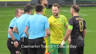 Caernarfon Town 21 Colwyn Bay highlights [upl. by Salamone]