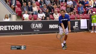 Ramos Vinolas Triumphs In Bastad 2016 Highlights [upl. by Sunda299]