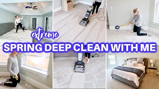 🥵SATISFYING DEEP CLEAN WITH ME  SPRING CLEANING  CLEANING MOTIVATION  CARPET CLEANING  DECLUTTER [upl. by Mert]