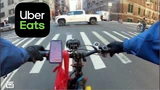 Uber Eats Bike Delivery [upl. by Ettelohcin]