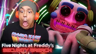 I QUIT THIS GAME IS BROKEN FNAF SECURITY BREACH 06 [upl. by Yrrek]