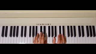 PIANO COVER  Hier encore  Charles Aznavour  Alice Paillereau [upl. by Llednew294]