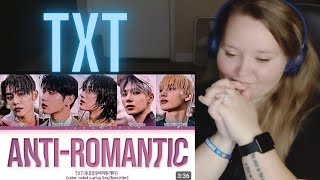 FIRST Reaction to TXT  ANTI  ROMANTIC 🔥 TOMORROW X TOGETHER [upl. by Arahs715]