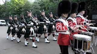 Mounting the Guards at Holyrood Palace [upl. by Aniala978]