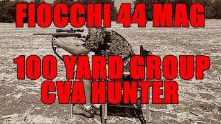 44 MAG FIOCCHI GROUP 100 YARDS [upl. by Hamforrd]