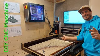 DIY CNC Holzfräse Eigenbau Bauanleitung  Bauplan Fräse  Steuerung CNC Holzfräse Arduino Estlcam [upl. by Akkahs]