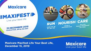 Live your best life at the Maxicare Maxifest  Maxicare [upl. by Annaiel598]