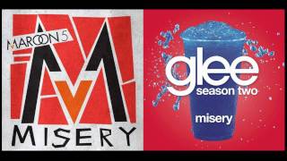 Misery  Maroon 5 and Glee at the same time [upl. by Elime]