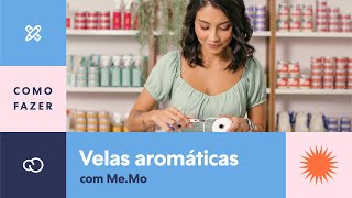 COMO FAZER VELA AROMÁTICA PARA VENDER Faça em casa [upl. by Pelligrini]