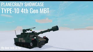 Planecrazy Showcase Type 10 MBT [upl. by Adrahc974]