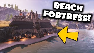 Very Full  Beach Fortress  CONAN EXILES [upl. by Aihsekram]