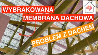 Dach bez deskowania Problem z membraną na dachu Divoroll maximum 2s [upl. by Clymer568]