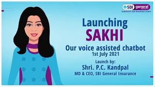 SBI General Insurance  Sakhi  Chatbot Assistance [upl. by Annil515]