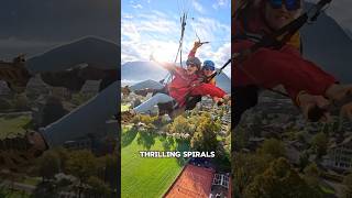 PARAGLIDING IN INTERLAKEN🪂🇨🇭 [upl. by Ynnal599]