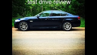 Bmw 520D f10 Msport Test drive Second hand Review Part 1 [upl. by Garek15]