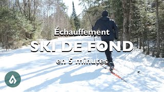 Ski de Fond  Séchauffer en 5 minutes [upl. by Iat]