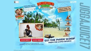 Donkey Kong Country Tropical Freeze Microsite No Commentary [upl. by Rhiamon239]