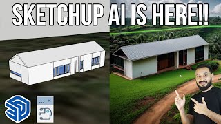 Sketchup just released its own Generative AI Render  Sketchup Diffusion [upl. by Nagyam]