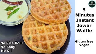 No oil instant jowar recipe  Instant sorghum recipe  Healthy Weight Loss Recipes  Gluten Free [upl. by Avner]