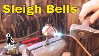 Forging Jingle bells or Sleigh bells from precut blanks [upl. by Lidaa254]