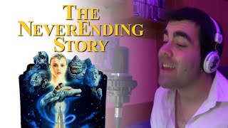 The Never Ending Story  Limahl La Historia Interminable  Cover DAVID VARAS [upl. by Shantha656]