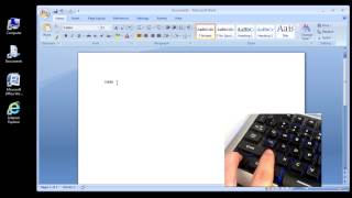 Microsoft Word 2007 Undo and Redo Buttons [upl. by Ihtraa685]