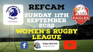 Featherstone Lionesses v Sheffield Eagles Ladies  Full Match  RefCam [upl. by Dupre]