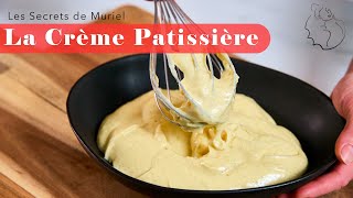 Recette de CREME PATISSIERE à la vanille [upl. by Peoples]