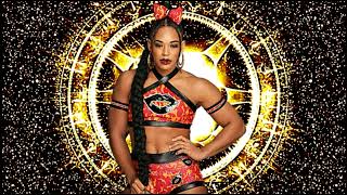 bianca belair wwe theme song quotwatch me shinequot arena effects crowd [upl. by Sregor]