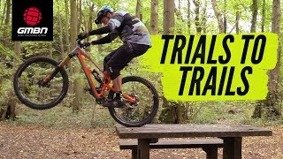 Trials Skills To Improve Your Trail Riding  MTB Skills [upl. by Sheline]