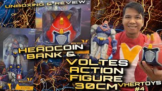 VOLTES FIVE LEGACY 30 CM ACTION FIGURE amp HEAD COINBANK UNBOXING amp REVIEW [upl. by Johppah738]