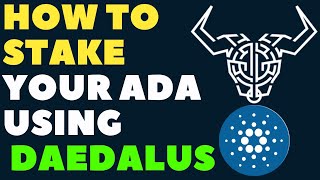 How To Stake Your ADA with Daedalus Wallet  Cardano Staking Guide EASY GUIDE 2022 [upl. by Dranal360]