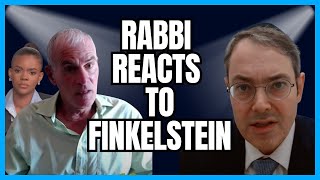 Rabbi Reacts to Norman Finkelstein quotoutrageousquot comments on Israel vs Hamas [upl. by Haet186]