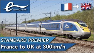 Eurostar Standard Premier review  France to the UK through the Channel Tunnel [upl. by Field]