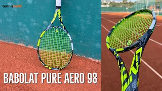 Babolat Pure Aero 98  First impressions [upl. by Nairim]