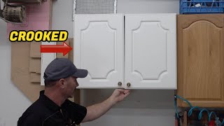 How To Align  Adjust Cabinet Door Hinges European style hinges [upl. by Gottfried581]