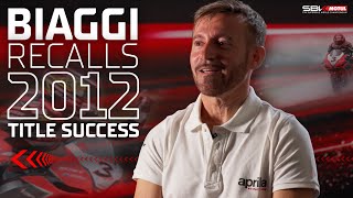 10 YEARS ON Max Biaggi recalls 2012 title success from MagnyCours showdown 👑  WorldSBK [upl. by Okime]