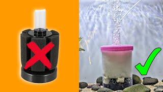 DIY Fish Tank Filter  How to make aquarium filter at home [upl. by Vinny]