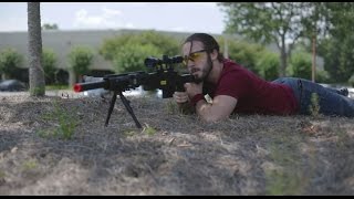 WELL Airsoft Sniper Rifles  Airsoft Atlanta Review [upl. by Rramed697]