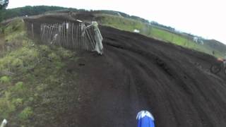 Lap of Leuchars Motocross track [upl. by Urian589]