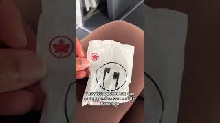 WHAT IT’S LIKE FLYING AIR CANADA ECONOMY 🇨🇦 aircanada canada toronto travel economyclass [upl. by Naleek]