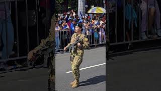 Desfile Militar de El Salvador elsalvador pupusas pulgarcitodeamerica [upl. by Rem]