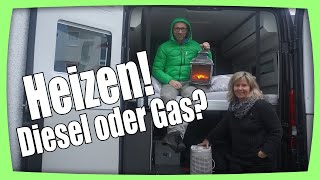 Heizen im Kastenwagen  Dieselheizung oder Gasheizung [upl. by Rebmac]